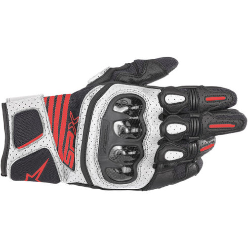 Manusi Moto Alpinestars SP X Air Carbon V2 Black White Red
