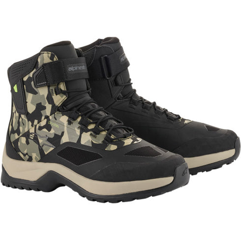 Cizme Moto Alpinestars CR-6 DRYSTAR® Black/Camo