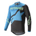 Tricou Enduro Alpinestars 2021 Racer Braap Ocean Blue/Mint