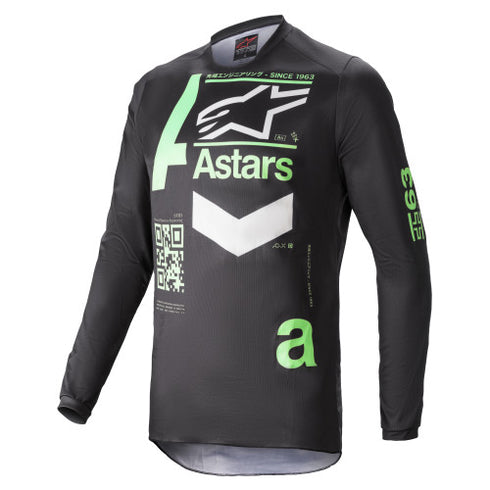 Tricou Enduro Alpinestars 2021 Fluid Chaser Black/Mint