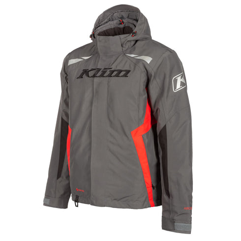 Geaca Snow Klim Rift 2022 Asphalt High Risk Red