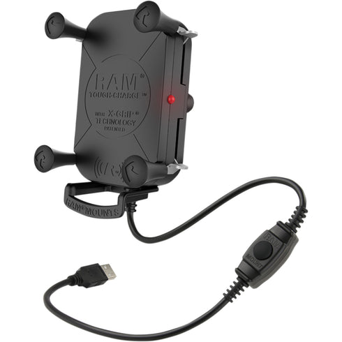 Ram Mounts Tough-Charge™ with X-Grip® Tech Waterproof Wireless Charging Holder