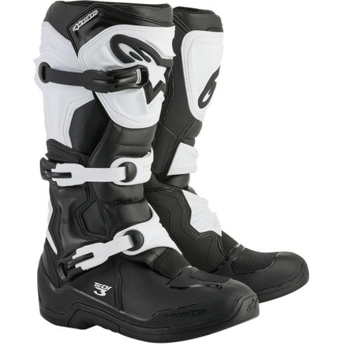 Cizme Moto Alpinestars Tech 3 Black White