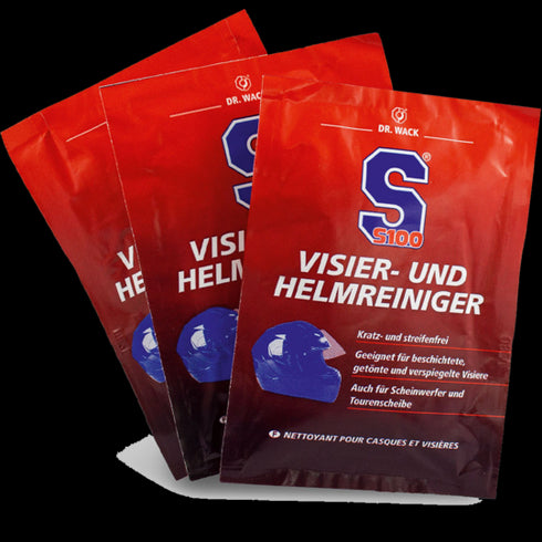 Servetele umede curatare viziera si casca