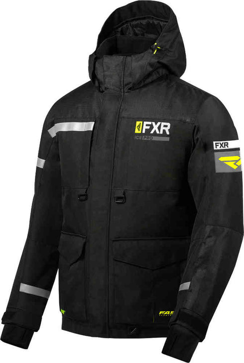 Jacketa Snow FXR Excursion Ice Pro Jacket Black Yellow