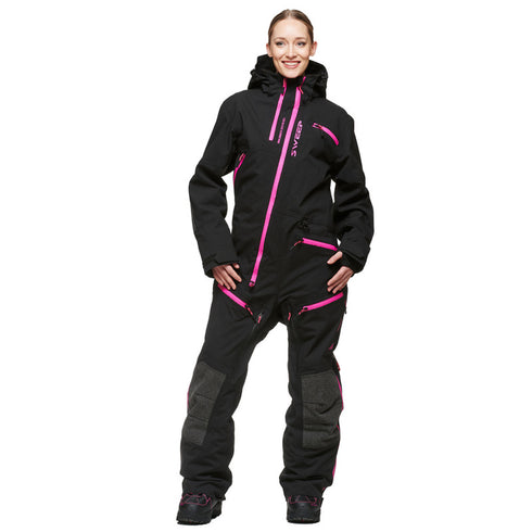 Combinezon snow dama Sweep Backcountry Ladies Coverall, Black/Pink