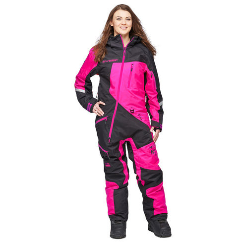 Combinezon snow dama Sweep Snow Queen 2 ladies insulated suit black/pink