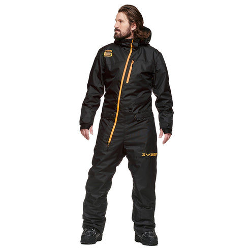 Combinezon snow Sweep Inversion Coverall, Black/Orange