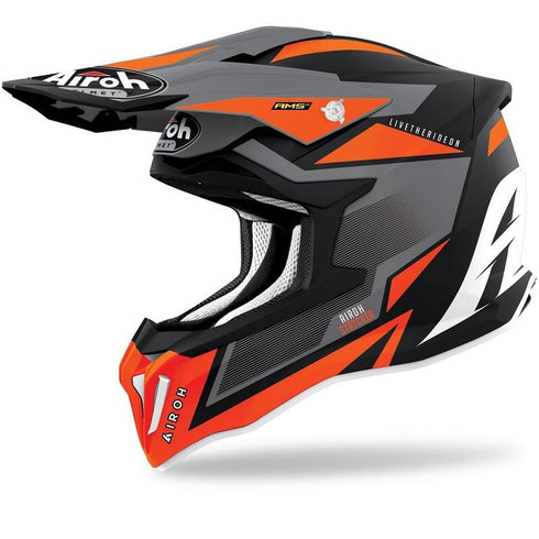 Casca Enduro Airoh Strycker Axe orange matt