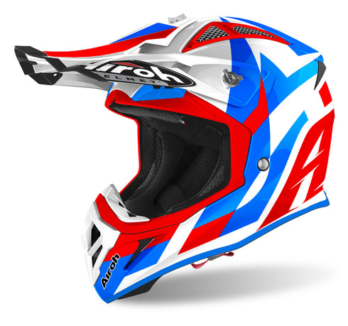Casca Enduro Airoh Aviator Ace 2 Trick blue