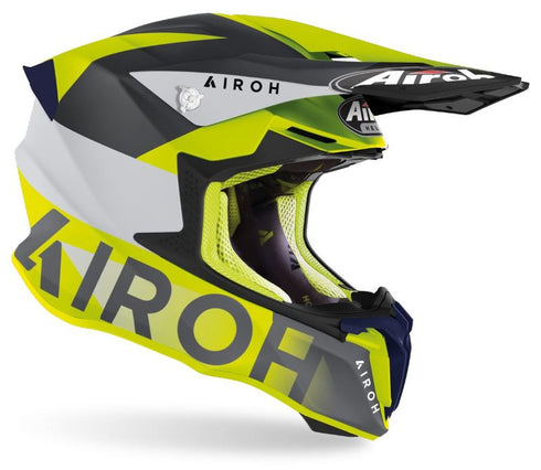 Casca Enduro Airoh Twist 2.0 Lift yellow matt