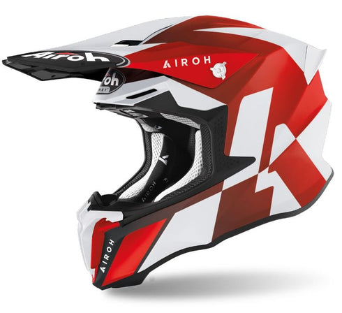 Casca Enduro Airoh Twist 2.0 Lift red matt