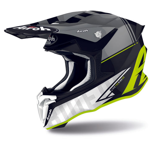 Casca Enduro Airoh Twist 2.0 Tech yellow matt