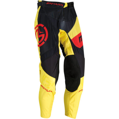 Pantaloni Enduro Moose Racing 2021 Sahara Black Yellow Red
