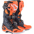 Cizme Moto Alpinestars Tech 10 Cool Gray Orange Fluo
