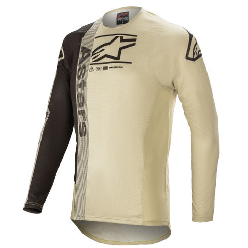 Tricou Enduro Alpinestars 2021 Supertech Foster Sand/Black