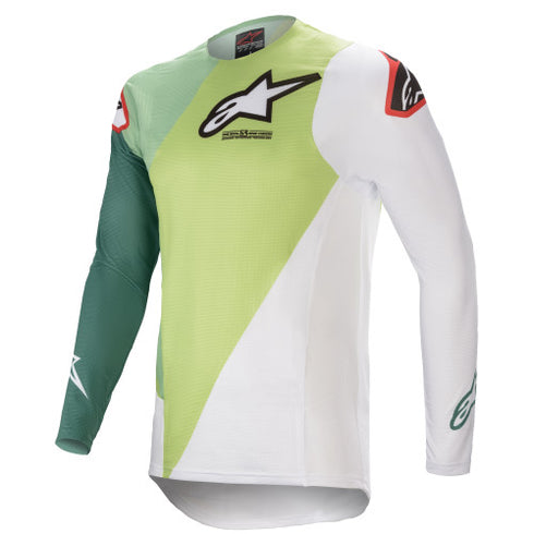 Tricou Enduro Alpinestars 2021 Supertech Blaze Green/Dark Green
