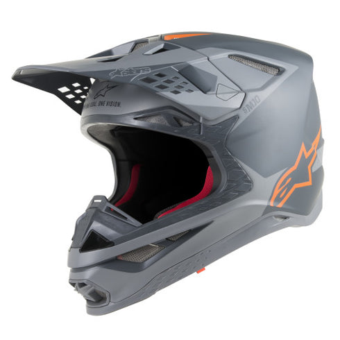 Casca Moto Enduro Alpinestars 2020 Supertech M10 Meta Anthracite Gray