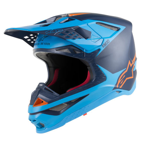 Casca Moto Enduro Alpinestars 2020 Supertech M10 Meta Blue Aqua