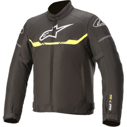 Geaca Moto Alpinestars T-SPS Waterproof Black Yellow Fluo
