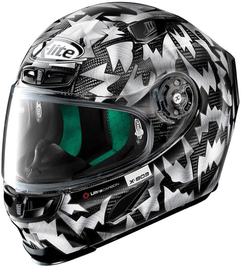 Casca Moto Integrala X-Lite X-803 Ultra Carbon Imago Black/Silver