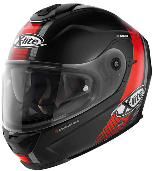 Casca Moto Integrala X-Lite X-903 Senator N-Com Black/Red
