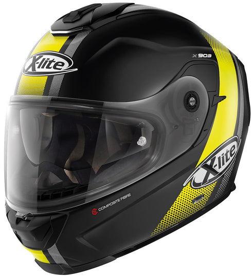Casca Moto Integrala X-Lite X-903 Senator N-Com Black/Yellow