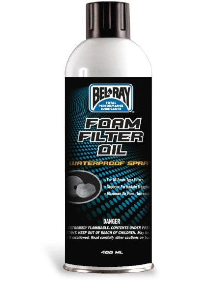 Bel-Ray Foam Filter Oil Spray (400ml Spray)