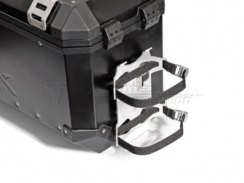 SW-Motech ALU-BOX Canister Kit. Black. Plastic canister. UN approval.