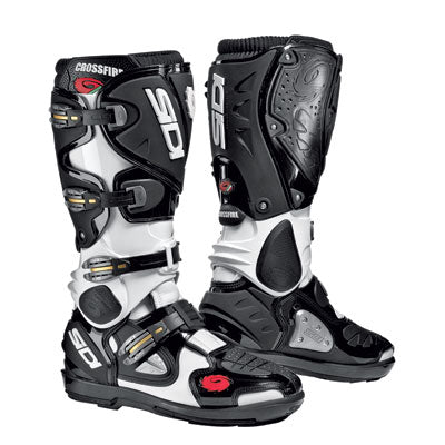 Sidi Crossfire SRS Boots Black/White