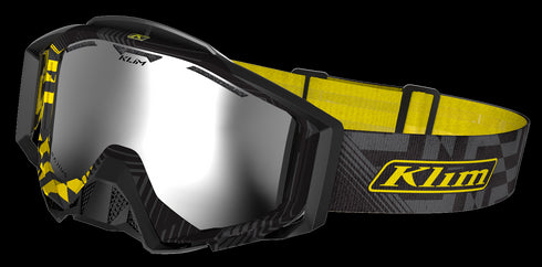 KLIM RADIUS PRO THREAT/DBL Clear Silver Mirror ochelari snow