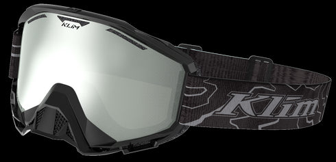 KLIM RADIUS Blitz/DBL Smoke Silver Mirror ochelari snow