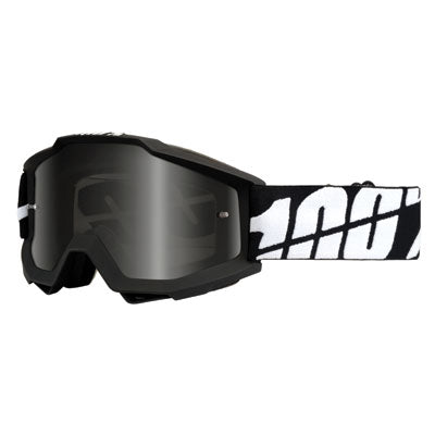 100% Accuri Sand Goggle Black Tornado Frame/Grey Smoke Lens ochelari enduro
