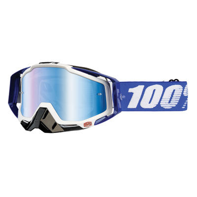 100% Racecraft Goggle Cobalt Blue Frame/Blue Mirror Lens ochelari sport