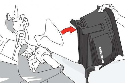 ENDURISTAN SANDSTORM 4E TANKBAG rucsac rezervor volum extensibil 13-20L