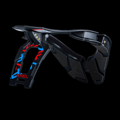 O`Neal Tron Neckbrace Blue/Red protectie gat moto
